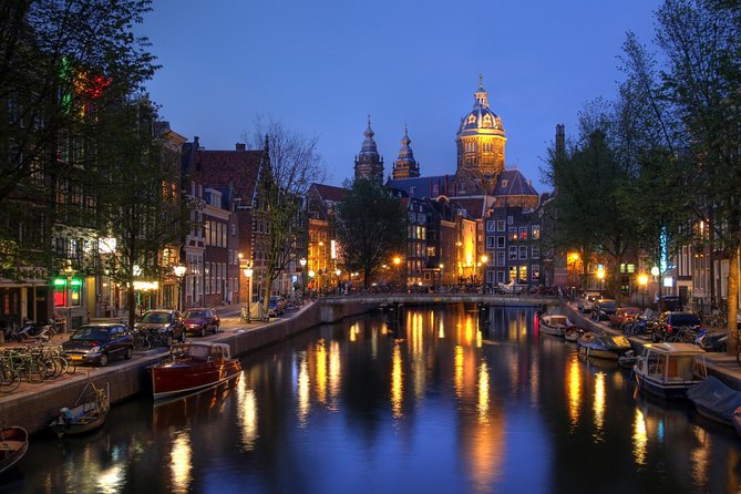 1-Hour Amsterdam Evening Canal Cruise - Seeing Amsterdam from a canal after dark