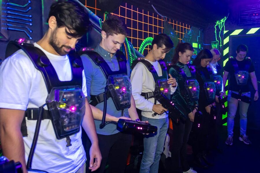 Aloha Amsterdam: Laser Tag Experience - The value of $12 for 15 minutes