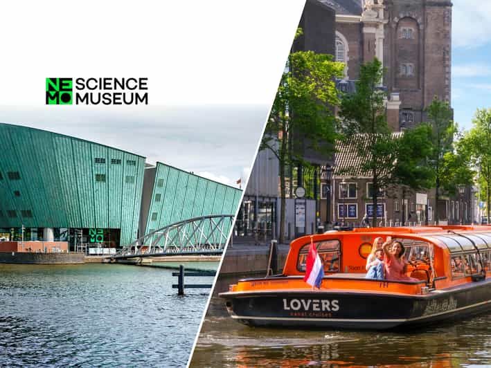 Amsterdam: 1-Hour Canal Cruise & NEMO Science Museum - Amsterdam’s canals first, NEMO later