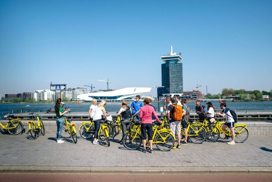 Amsterdam: 3h E-Bike Tour with break - Starting near Amsterdam Central Station