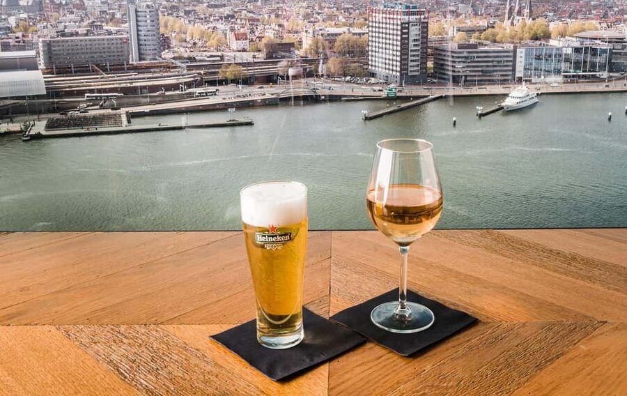 Amsterdam: A'DAM Lookout Entry Ticket with 2 Drinks - A’DAM Lookout at a glance