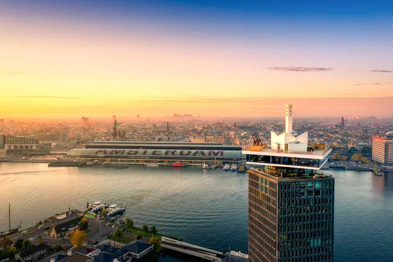 Amsterdam: A'DAM Lookout Entry Ticket with 2 Drinks - The view from the observation deck