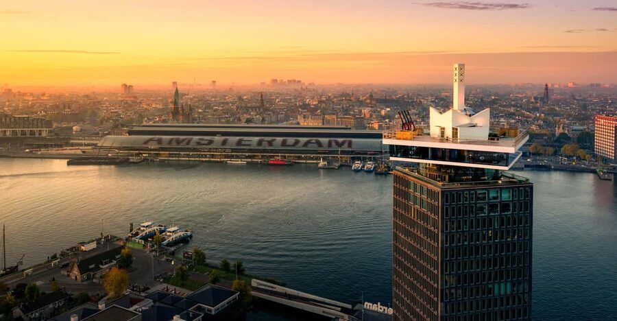 Amsterdam: A'DAM Lookout Entry Ticket with Burger - Key points to know before you go