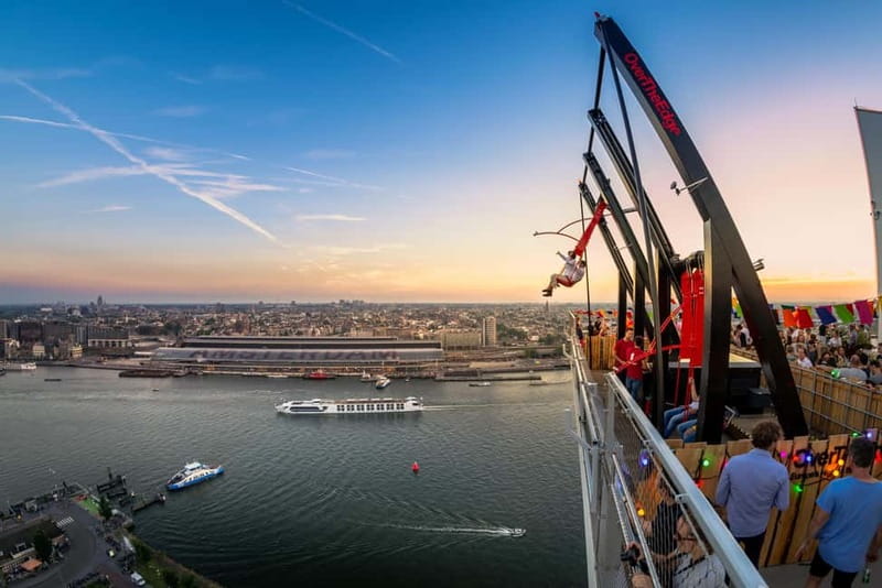 Amsterdam: A'DAM Lookout with Revolving Restaurant Moon - Timing your visit for better views