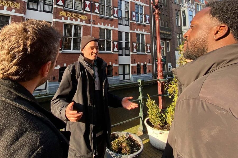 Amsterdam: Anne Frank Guided Small Group Walking Tour - Starting at Beursplein beside the bronze bull
