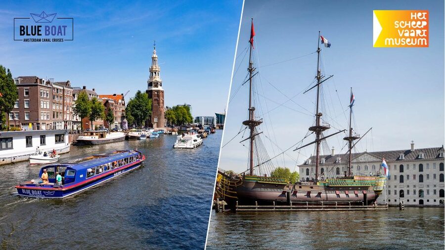 Amsterdam Canal Cruise and Maritime Museum Combined Ticket - Boarding the replica ship Amsterdam