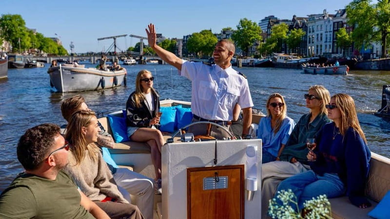 Amsterdam: Canal Cruise in Open Boat with Drink Option - Picking your departure point
