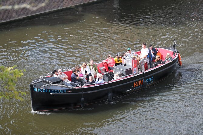 Amsterdam Canal Cruise in Open Boat with Unlimited Drinks Option - Smaller canals, bridges, and the Jordaan