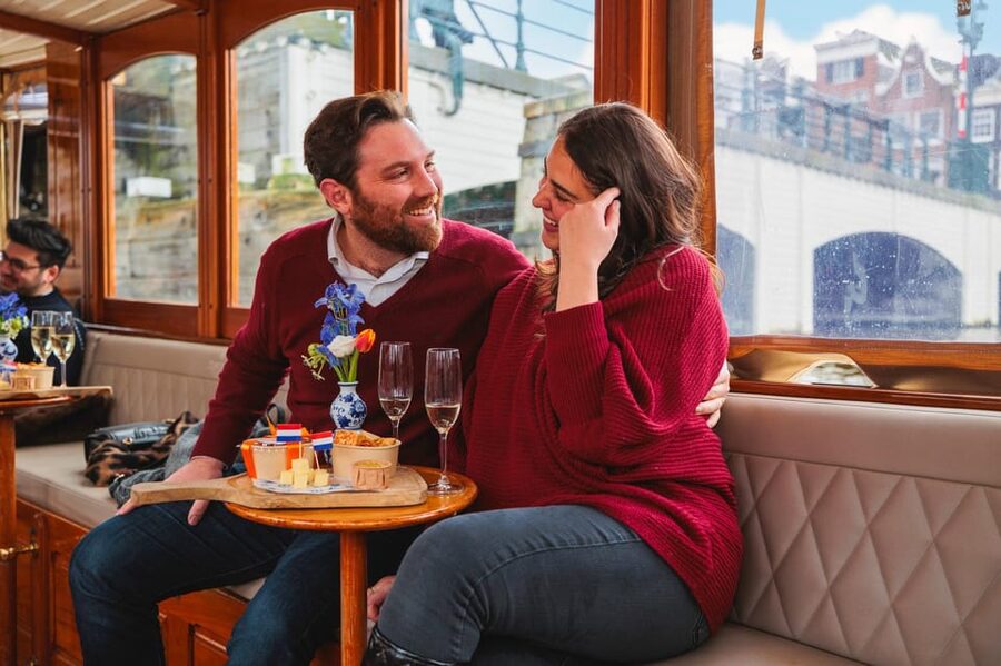 Amsterdam: Canal Cruise with Bubbles & Bites - Bubbles, cheese, and the real value of the $18 price