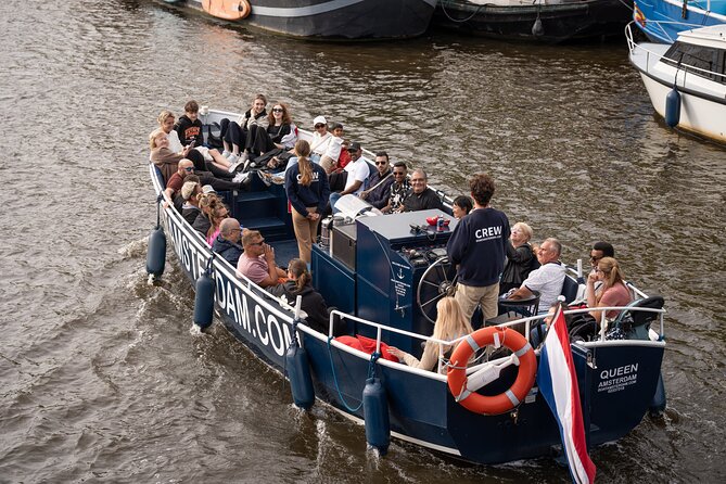 Amsterdam Canal Cruise with Live guide & Two drinks - Central St. - The Red Light District from a respectful distance