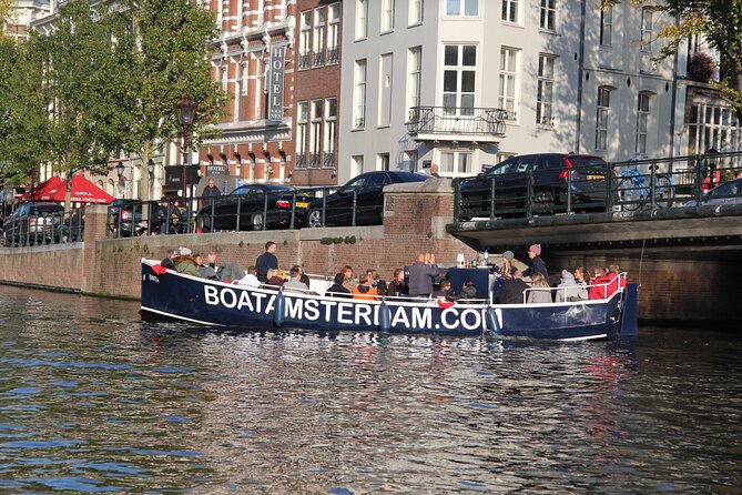 Amsterdam Canal Cruise with Open Bar - Central Station - The Nautical Museum, NEMO, and the eastern waterfront