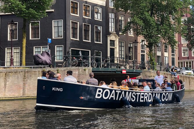 Amsterdam Canal Cruise with Open Bar - Central Station - The Amstel, city hall, and Magere Brug