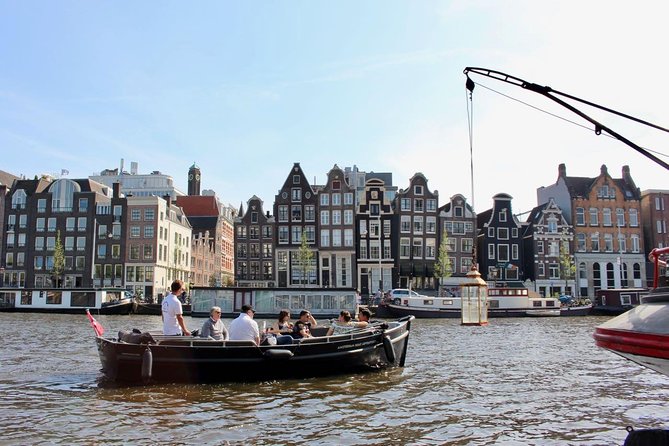 Amsterdam Canal Tour by Open Boat – 90 min Small Group Experience - From Nieuwe Keizersgracht to the Amstel