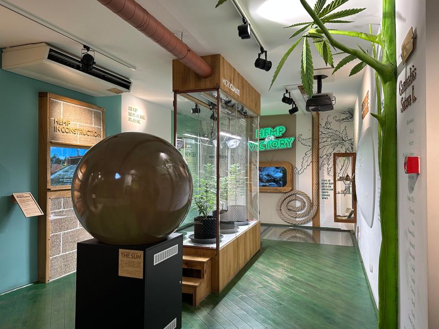 Amsterdam: Cannabis Museum Entry Ticket - The audio guide lets you set your own pace