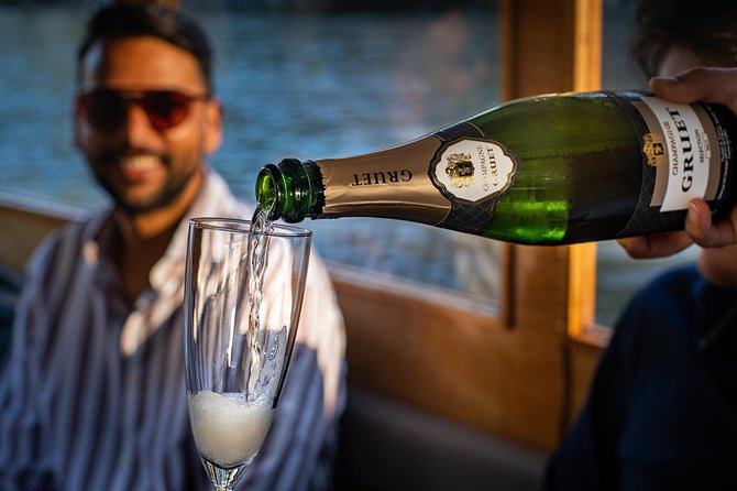 Amsterdam Champagne Private Canal Cruise - Starting at Oosterdokskade 8