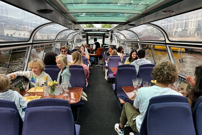 Amsterdam Cheese and Wine Canal Cruise - Anne Frank House and Westerkerk