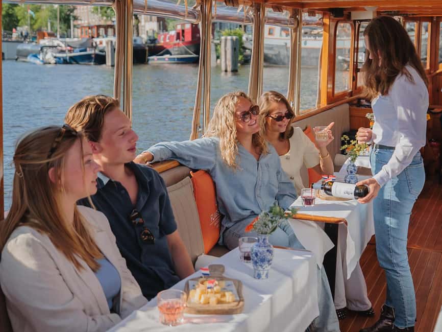 Amsterdam: Classic Boat Cruise with Optional Cheese & Wine - Key points to know before you book