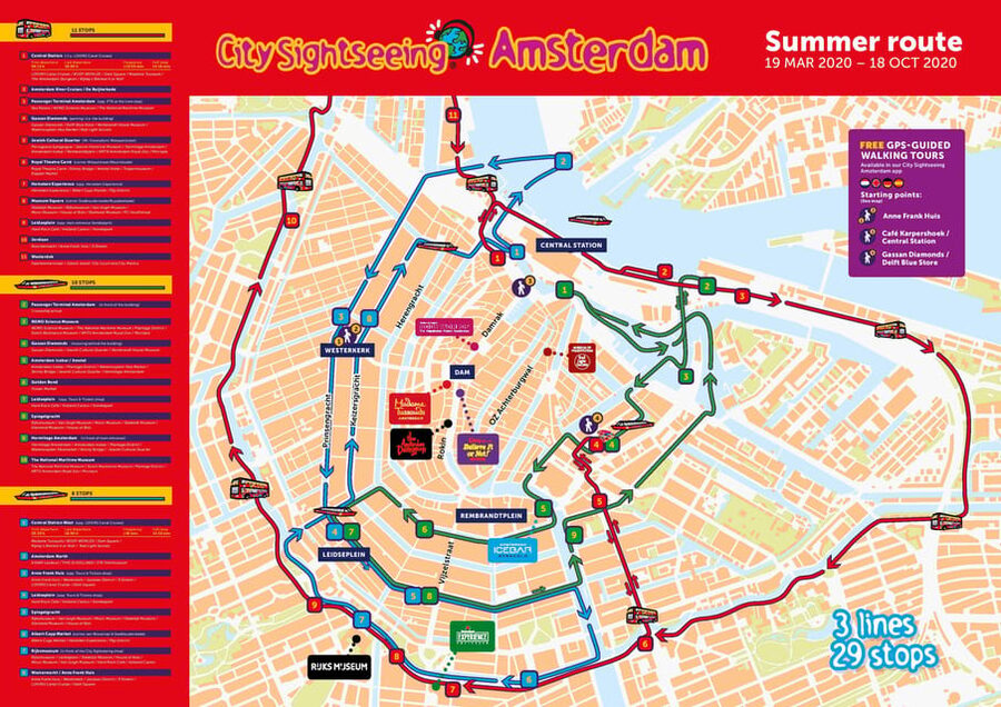 Amsterdam: Combo Rijksmuseum & Hop-On Hop-Off Bus - What each part adds to a day in Amsterdam