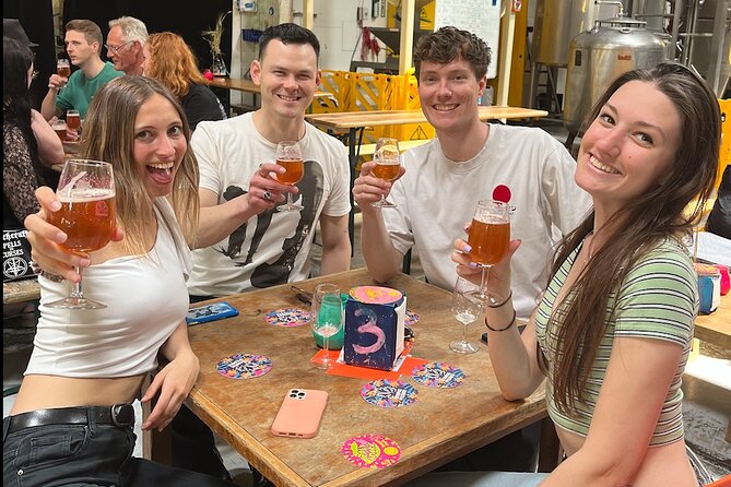 Amsterdam Craft Beer Brewery Tour by Bus with Tastings - Oedipus Craft Space: a named first stop