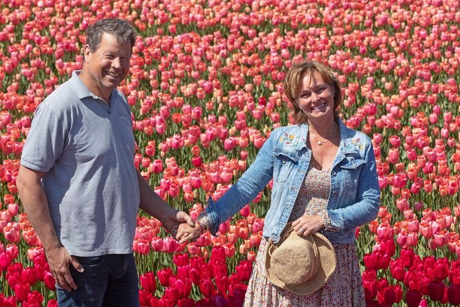 Amsterdam: Day trip to Tulip Farm, Keukenhof + Windmill Cruise - The Bus Through Lisse and the Bulb Region