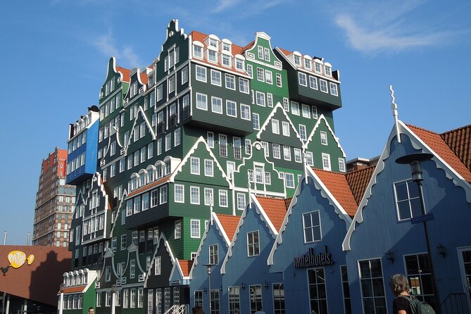 Amsterdam E Bike Tour to the Windmills of Zaanse Schans - Zaandam and the famous Inntel Hotel