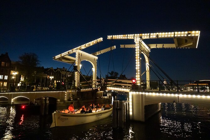 Amsterdam Evening Cruise with Onboard Bar - Prinsengracht houseboats and Amsterdam’s compact canal life