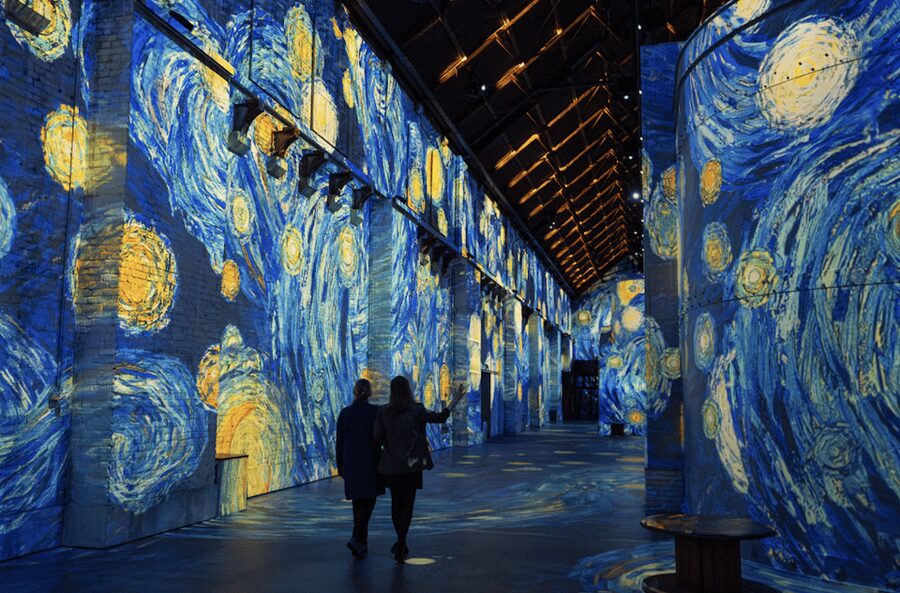 Amsterdam: Fabrique des Lumières Dutch Masters Ticket - Entering Fabrique des Lumières in Westergas Park