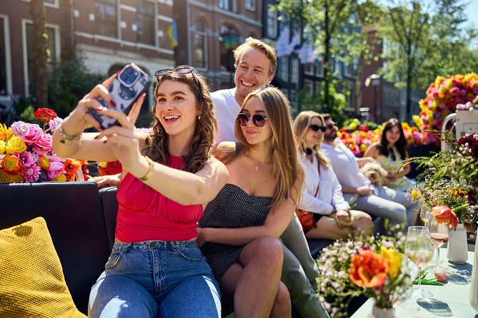 Amsterdam Flower Boat Canal Cruise with Local Guide - Key points at a glance