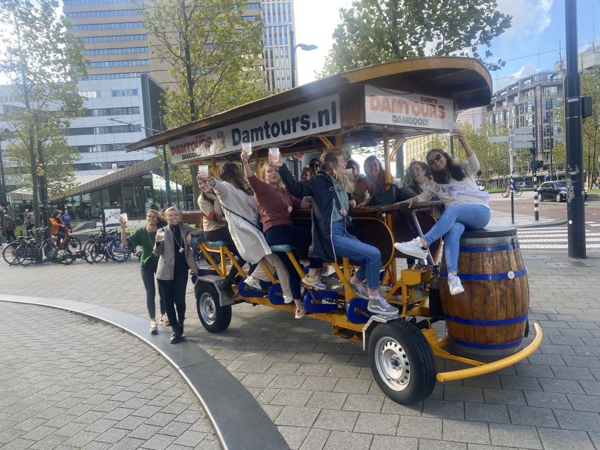 Amsterdam: Guided Beer or Prosecco Bike Tour - Choosing beer, Prosecco, or the mixed option