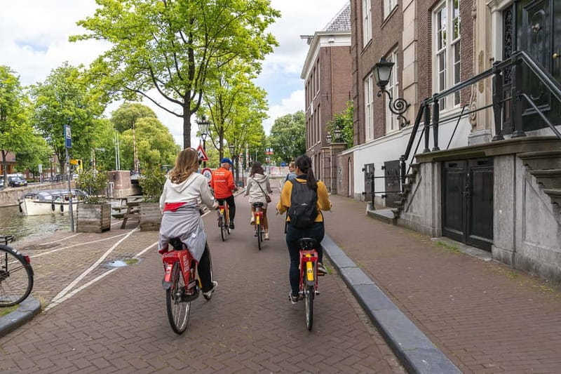 Amsterdam: Guided Bike Tour City Centre in EN/DE/FR/ES - Jordaan, the Nine Streets, and Westerkerk