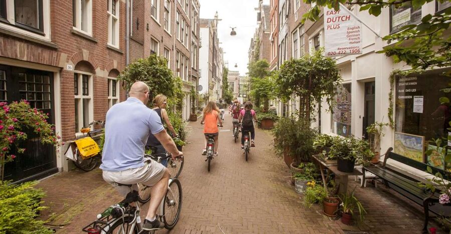 Amsterdam: Hidden Gems & Highlights Guided Bike Tour - Finishing the Jordaan near Anne Frank’s House