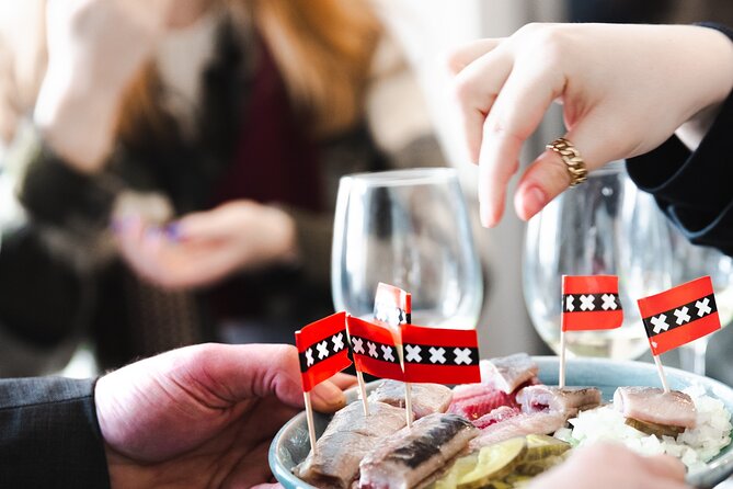 Amsterdam High-End Dutch Food & History Tour - Up to 8 guests - Dutch wine, farmhouse cheese, and a private room