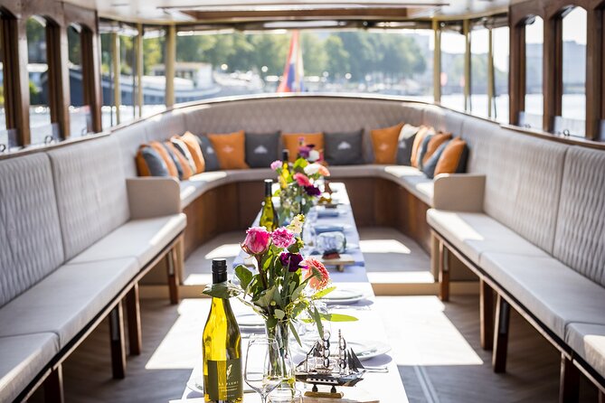 Amsterdam Historic Tour On Classic Saloon Boat - Key points before you book