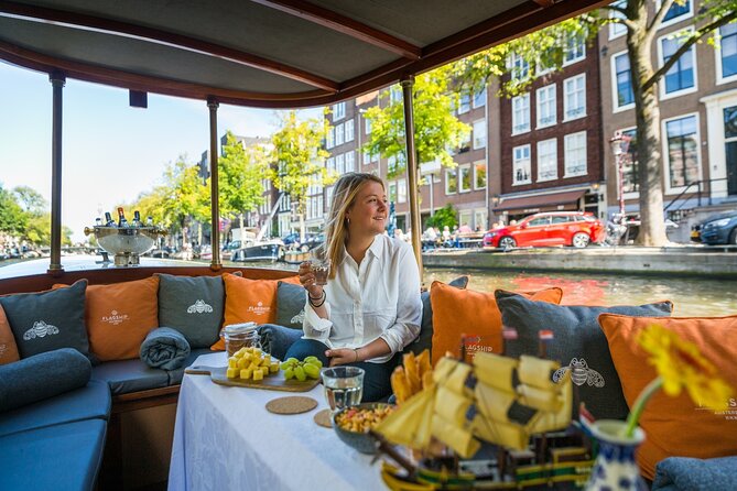 Amsterdam Historic Tour On Classic Saloon Boat - The Stopera and Dutch National Opera