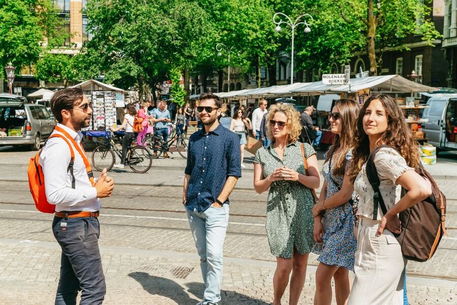Amsterdam: Historical Highlights Walking Tour with Tasting - Mint Tower, Flower Market, and the Amstel River