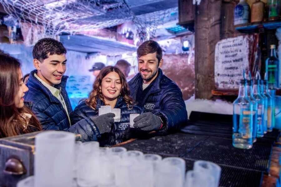 Amsterdam: Icebar Entry Ticket with 3 Drinks - Choosing the two drinks inside