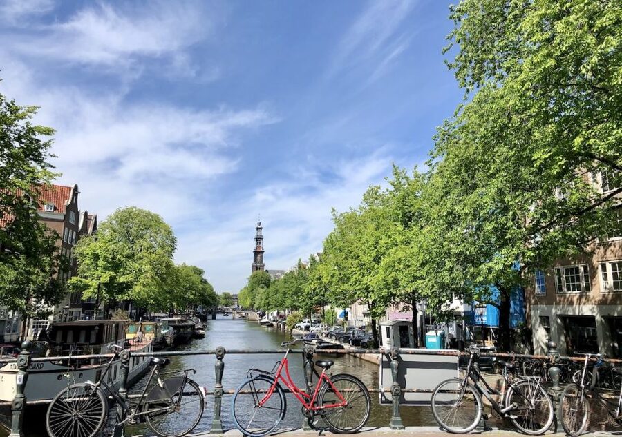 Amsterdam: Jordaan District Tour with a German guide - Noorderkerk and the northern Jordaan