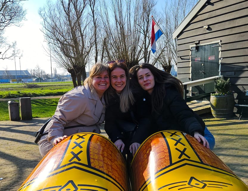 Amsterdam: Keukenhof and Zaanse Schans Live Guided Day Tour - Two hours among the Zaanse Schans windmills