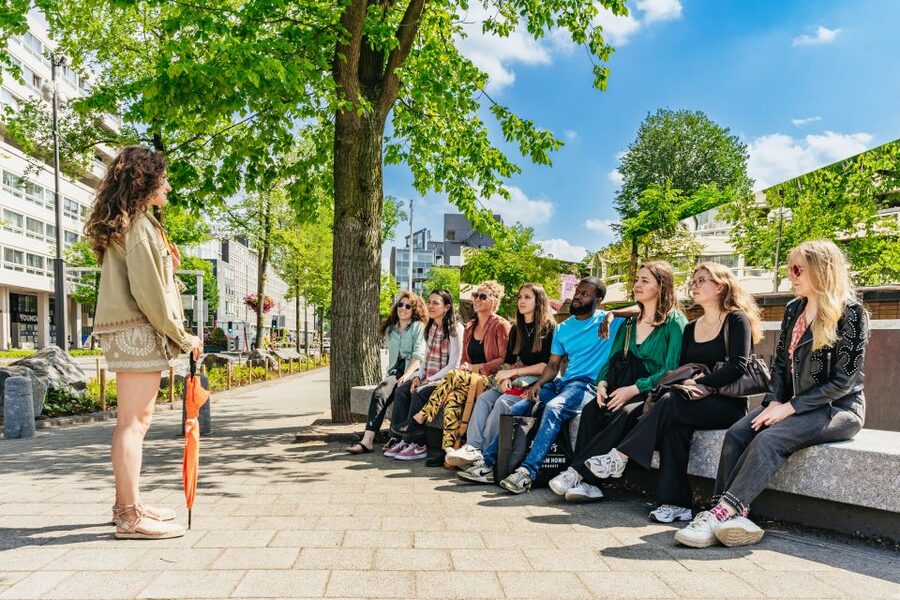 Amsterdam: Life of Anne Frank and World War II Walking Tour - The Auschwitz Monument and a pause for reflection