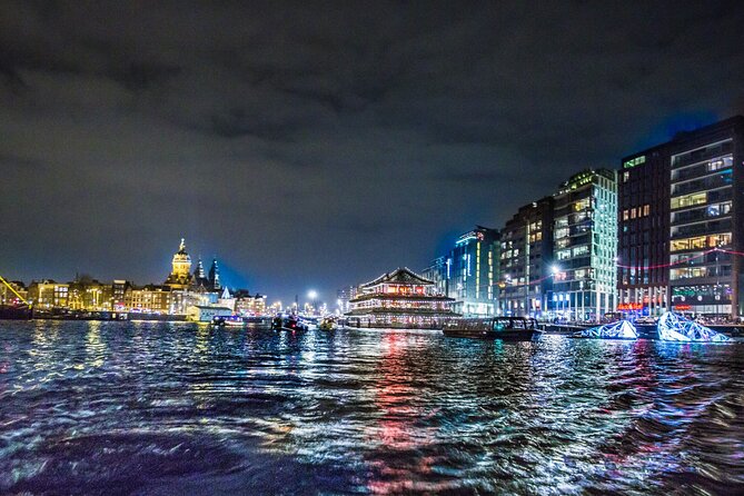 Amsterdam Light Festival: Canal Cruise + Snack & Unlimited Drinks - Timing, meeting point, and boarding advice