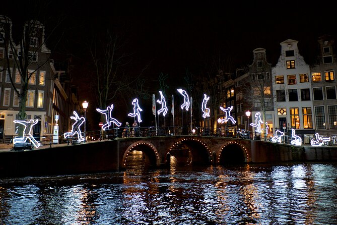 Amsterdam Light Festival Canal Cruise + Unlimited Drinks Option - Commentary, photography, and the private setting