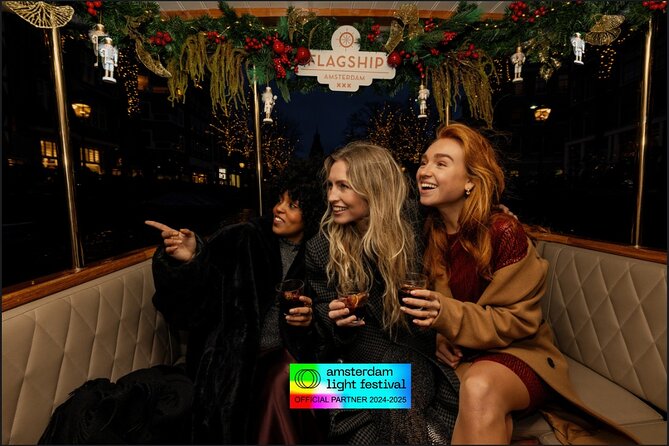Amsterdam Light Festival: Heated Boat Cruise + Hot Drinks & Bite - What the Festival Itself Delivers