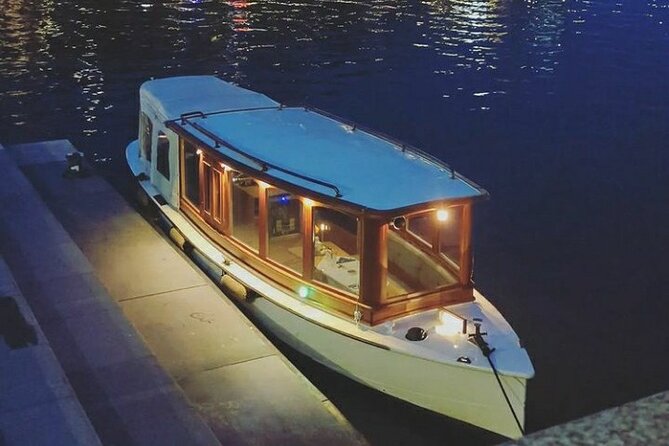 Amsterdam Light Festival Private Cruise With Welcome Drink - The Maritime Museum and the old trading ship