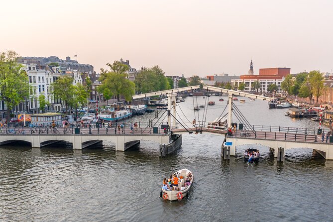 Amsterdam Luxury Canal Cruise + Unlimited Drinks & Bites option - The real appeal: Amsterdam seen at canal level