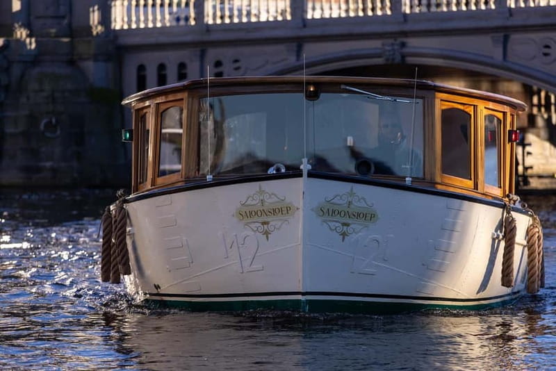 Amsterdam: Luxury Canal Cruise with Optional Snacks & Drinks - Oudeschans, Dancing Houses, and the Amstel