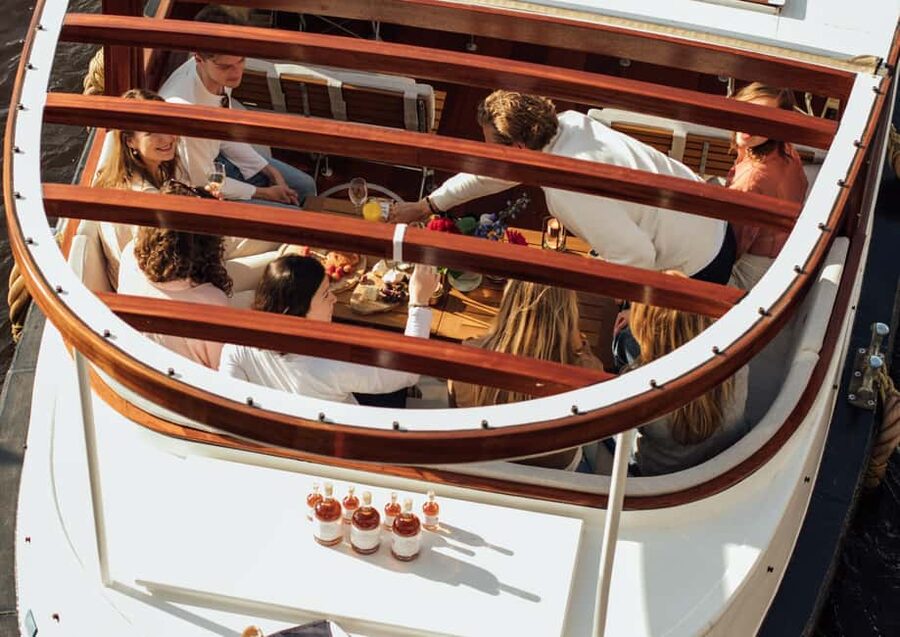 Amsterdam: Luxury Cruise Unlimited Cocktails & Snacks Option - The crew sets the tone