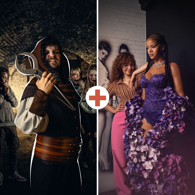 Amsterdam: Madame Tussauds & Amsterdam Dungeon Combo Ticket - Two Amsterdam attractions, one very different afternoon