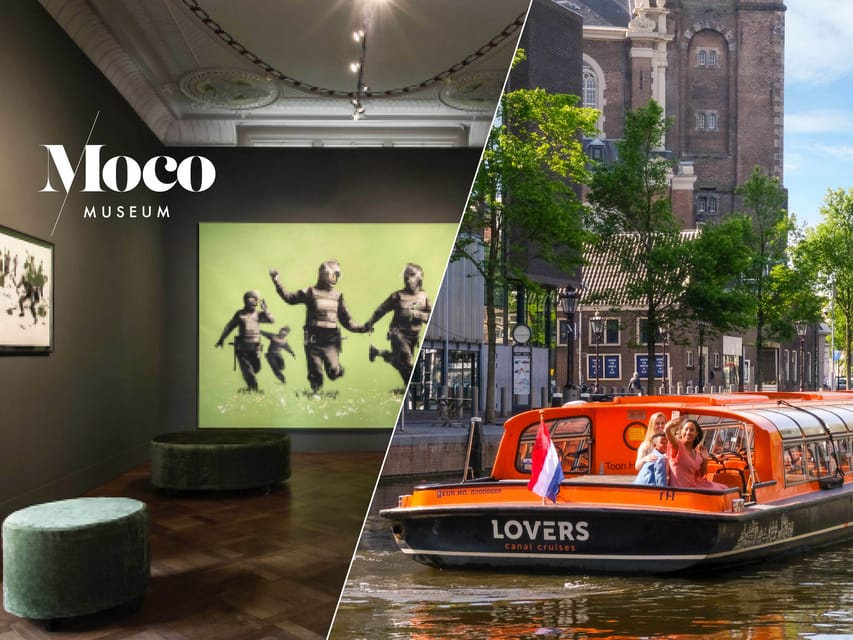 Amsterdam: Moco Museum Entry Ticket and Canal Cruise - Why the Water View Adds Value
