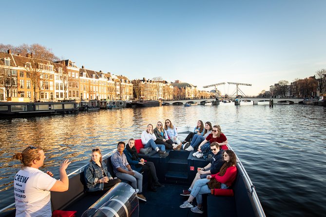 Amsterdam Open Boat Cruise in Old City Center with Live Guide - A Good Fit for a First Visit and a Short Schedule
