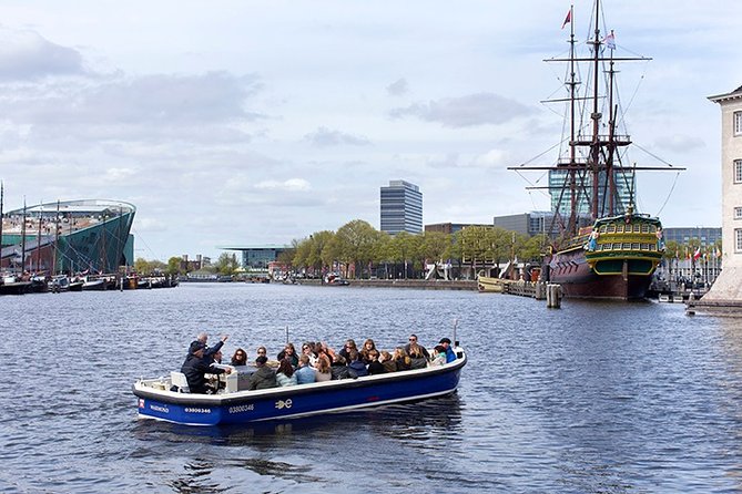 Amsterdam Open Boat Sightseeing Canal Cruise - Westerkerk and the view near Prinsengracht